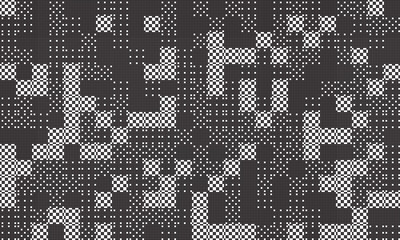 Half tone Random dots,Pixel mosaic background