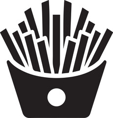 Vector Illustration of French Fries