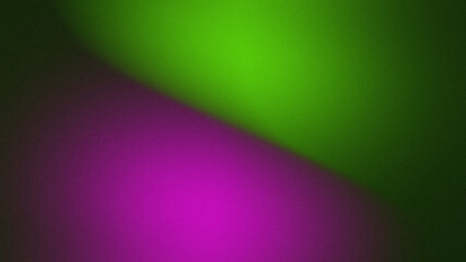 Modern abstract background a mix of two vibrant colors, lime green and magenta purple, separated by smooth diagonal lines.