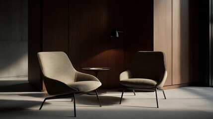 붉은 벽돌과 나무 지붕의 헛간 스타일 농가 AI 생성