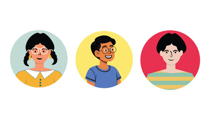 Professional Female Avatar Illustration with Formal Style