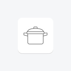 Pressure Cooker, vector, pixel perfect, illustrator file