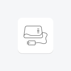 Electric Blanket, vector, pixel perfect, illustrator file