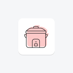 Rice Cooker, vector, pixel perfect, illustrator file