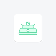 Stove, vector, pixel perfect, illustrator file