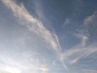 Heaven’s Quilt of White and Blue