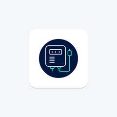 Inverter, vector, pixel perfect, illustrator file