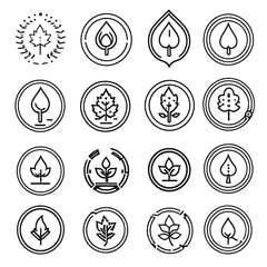 理科と算数の学習アイコン｜Science and Math Study Icons