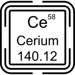 Cerium Icon