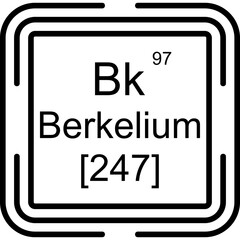 Berkelium Icon