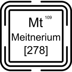 Meitnerium Icon
