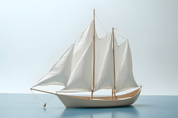 Obraz premium wooden sailing ship