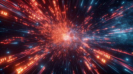 fractal burst arrangement