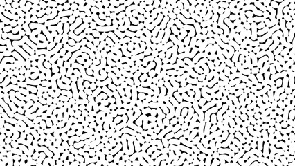 ILLUSTRATION ABSTRACT GRUNGE BLACK GRAINY TEXTURE ISOLATED ON WHITE BACKGROUND. DISTRESS DIRTY ROUGH MONOCHROME COLOR DESIGN VECTOR