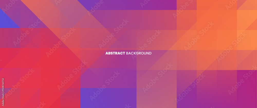 Poster Abstract gradation background. oblique and straight geometry objects arranged abstractly form a unique and dynamic pattern.	