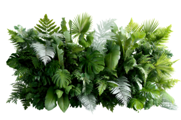 Dense green foliage arrangement perfect for nature themed decor