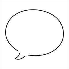 speech bubble icon