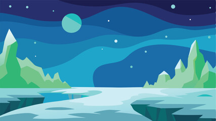 Fototapeta premium tropical rainforest with mist and colorful birds