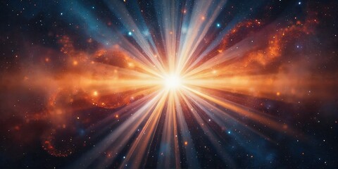 Naklejka premium abstract space background