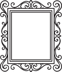 Elegant Ornate Frame Design 