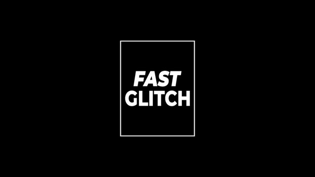 Simple Glitch Title