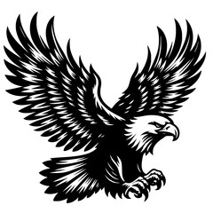 eagle tattoo vector