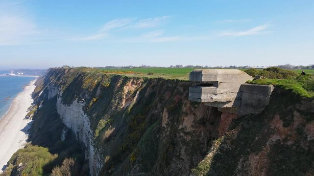 HKB Heuqueville Coastal Fire Post, Normandy, France