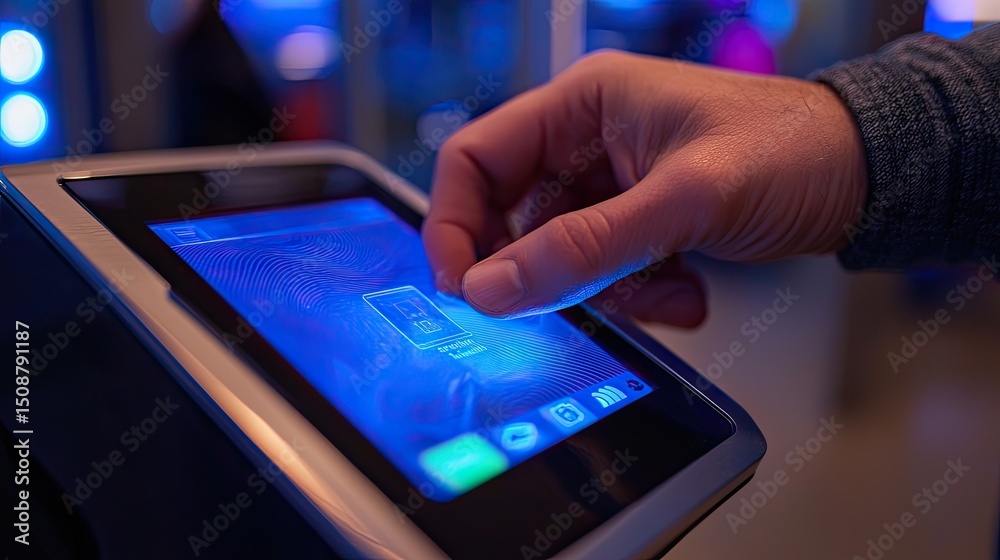 Poster a secure login interface with multi-factor authentication, ensuring the protection of personal ident
