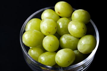  A Bowl Of Healthy Sweet  Green Grapes