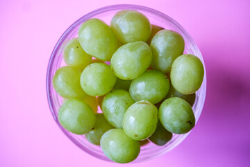  A Bowl Of Healthy Sweet  Green Grapes