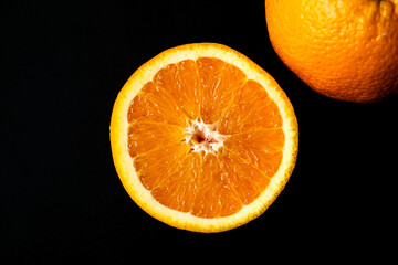 A Fresh Healthy Juicy and Sweet Organic Orange Fruit