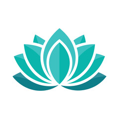 Teal Lotus Flower A Symbol of Peace and Serenity