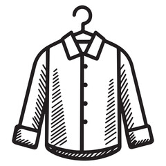 vector illustration of a shirt