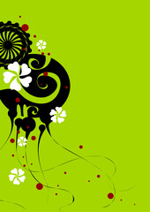 vector illustration of a flower