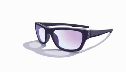 Fototapeta premium Futuristic digital fatigue relief glasses in sleek design, tech innovation