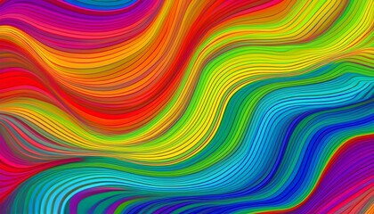colorful wave design banner background