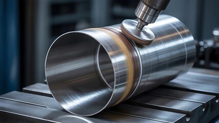 stainless steel pipes in factory