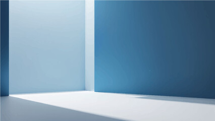 Abstract with shadow from window color blue and blue. background for text insertion and presentation product Abstract


