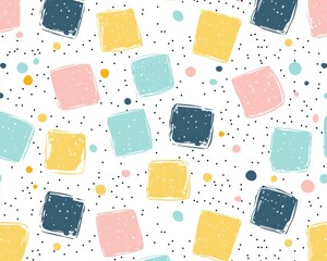 Playful Abstract Pattern for Kids