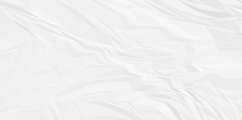 Abstract wrinkled creased crumple ragged parchment empty wrinkle cardboard blank ripped surface wrinkle old paper white crumple texture background.	