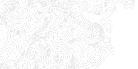 Abstract minimal The patter discovery vector topo map creative discovery White wave grid stripe line map topography. vector geographic contour mounted map background.	