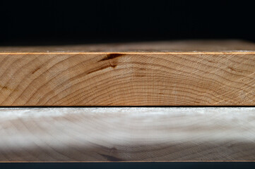 Texture of Maple wood.close up