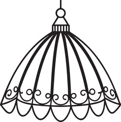 A detailed illustration of a vintage teapot with a floral pattern in black and white sketch style.