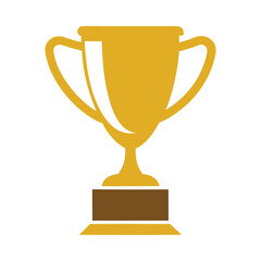 Golden trophy