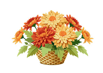 bouquet of chrysanthemums