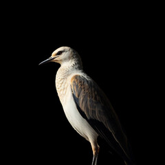 Fototapeta premium Wild great blue and black-crowned night herons, exotic white feathered birds with long beaks