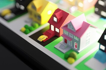 A vibrant infographic compares rental prices across different companies, showcasing savvy customer choices in a digital world.