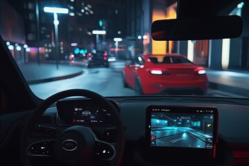 A digital interface showing a dynamic car rental comparison tool, allowing users to find the best deals online.