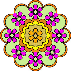 abstract floral background