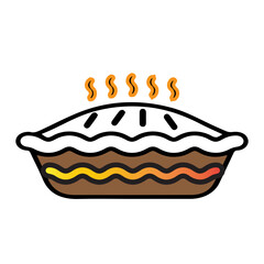 icon pie yummy